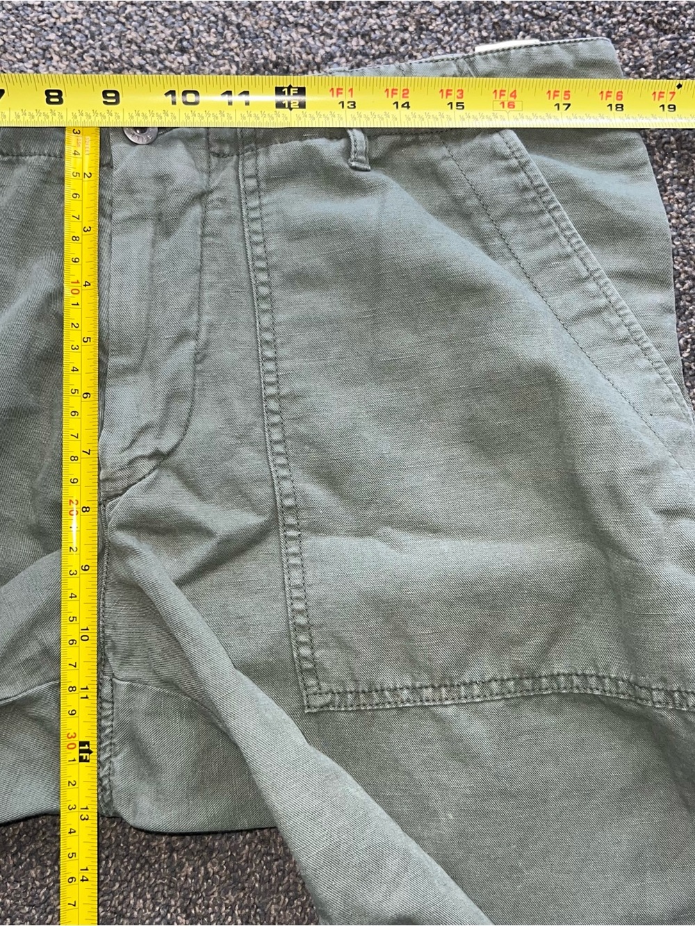 Vintage 1950’s James W. Brine Linen Pants Mens 36x30 Italy Made See Pictures - Picture 4 of 8